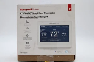 Honeywell Home RTH9600WF White Programmable Smart Color Thermostat - Picture 1 of 6