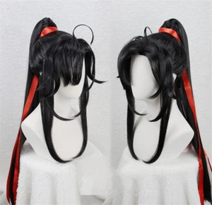 Anime Mo Dao Zu Shi Grandmaster of Demonic Cultivation Wei Wuxian Cosplay Wig - Picture 1 of 9