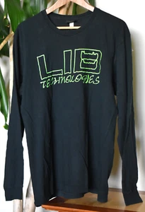 Vintage LIB TECH Snowboards Long Sleeve T-Shirt Y2K Size Large Excellent - Picture 1 of 6