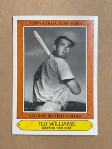 Ted Williams ~ F. W. Woolworth Company 1985 All-Time Record Baseball Cards - Picture 1 of 2