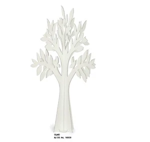 ALBERO DECORATIVO BIANCO IN CARTONE CM 120 MADE IN ITALY TABLEAU MARIAGE VETRINE - Foto 1 di 2