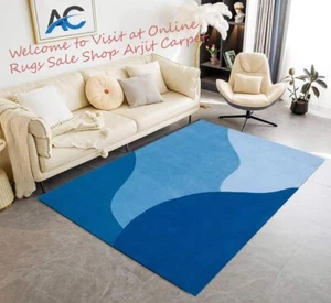 Oriental Inspired Hand Tufted Rug Area, New Zealand wool, Indoor, Living Room - Foto 1 di 11