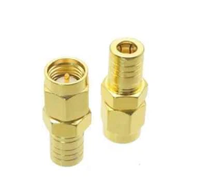 Adaptador convertidor SMA macho a smb hembra conector RF x1 vendedor del Reino Unido - Imagen 1 de 6