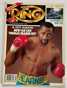 Vtg The Ring Boxing Magazine Thomas Hearns October 1991 - Picture 1 of 3