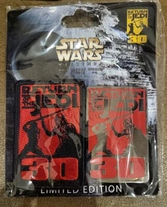 Disney Parks 2013 Star Wars Weekends Return of the Jedi 30th Pin Patch Set NEW - Picture 1 of 2