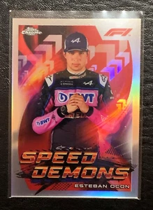 Topps Chrome F1 2022 #SD-EO | ESTEBAN OCON | BWT Alpine; refractor - inserto - Imagen 1 de 2