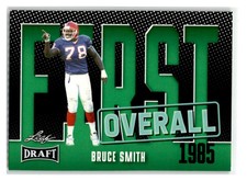 2023 LEAF DRAFT BRUCE SMITH GREEN 1985 FIRST OVERALL #5