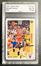 1991-92 Upper Deck #44 Michael Jordan  Graded PRO Gem Mint 10