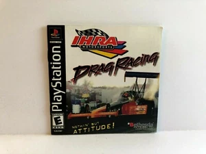 IHRA Drag Racing PS1 MANUAL INSERT ONLY Authentic - Picture 1 of 1