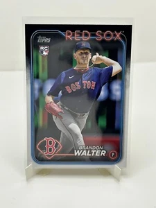 Brandon Walter RC 2024 Topps Series 1 Boston Red Sox #193 Baseball Rookie Card - Picture 1 of 2