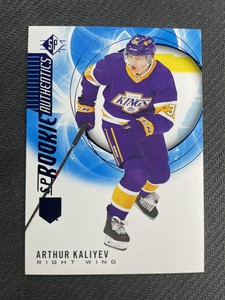2020-21 UD SP Rookie Authentics Arthur Kaliyev 104 Los Angeles Kings ITEM #1599