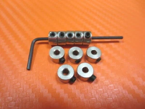 10 pezzi anelli di regolazione anelli di bloccaggio 2,5 mm anello di regolazione asse ruota anello di regolazione anello di sicurezza - Foto 1 di 3