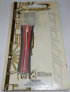 Trickbits Tamiya Wire Lead Pair (Female & Male) NEW TB2059 - Picture 1 of 1