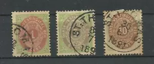 DÄNISCHE ANTILLEN YV # 8- 5- 10, GUTE GESTEMPELT - Bild 1 von 1