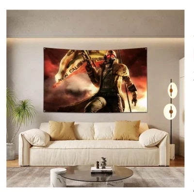 Flagge New Vegas NCR  Fallout 90x150cm   4 Ösen - Bild 1 von 4