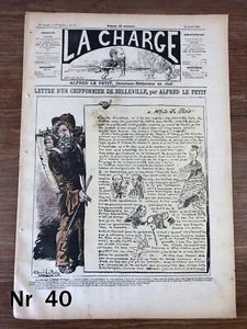 Journal LA CHARGE ALFRED LE PETIT année 1889 Numéros au CHOIX Voir Annonce - Picture 1 of 12