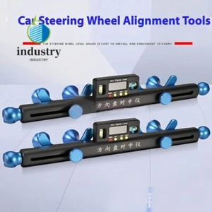 Adjustable Car Steering Wheel Alignment Tool Leveling Bracket Wheel Aligner New - Picture 1 of 10