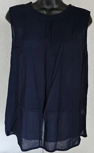 Vince Womens Shirt Top Blouse Size M Medium Blue - Picture 1 of 24
