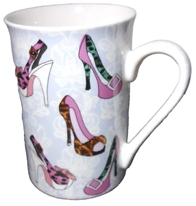 Kent Keramik High Heels Schuh Kaffeebecher Mode Schuh Blumen Tasse - Bild 1 von 9
