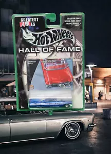 Tarjeta de coleccionista Hot Wheels Hall of Fame Greatest Rides 1959 Cadillac 2002 - Imagen 1 de 7