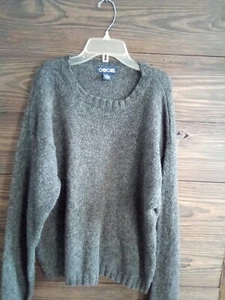 Cherokee großer Pullover aus 100 % Wolle grau - Bild 1 von 5