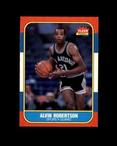 Fleer #92 1986-87 Alvin Robertson como nuevo radiocontrol Rookie Spurs Break 2 - Imagen 1 de 4