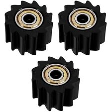 3pcs Chain Tensioner Roller Motorcycle Chain Tensioner Drive Chain Pulley Slider