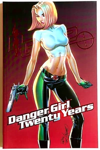 DANGER GIRL 20TH ANNIVERSARY 20 YEARS #1 CVR A J SCOTT CAMPBELL 2018 IDW NM - Picture 1 of 2