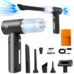 120W Cordless Handheld Vacuum Cleaner Mini Vac Portable Car Auto Wireless Vaccum - Picture 1 of 12