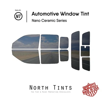 Nano Ceramic PreCut Window Tint Film Car Glass for Chevrolet Colorado 2004-2012 - Image 1 of 4