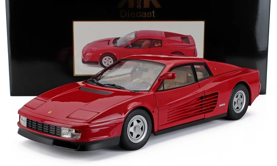 1/12 KK-SCALE - FERRARI - TESTAROSSA MKI MONODADO MONOSPECCHIO 1984 KKDC120204 - Immagine 1 di 1