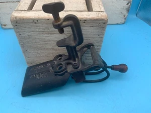 Vintage Antique Goobell Co.Double Cherry Pitter Cast Metal, Antrim NH USA - Picture 1 of 6