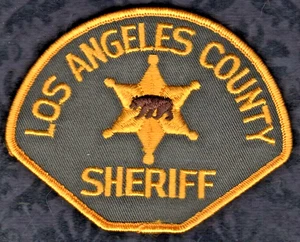 Los Angeles California Sheriff Schulteraufnäher - Vintage - garantiert echt - Bild 1 von 2