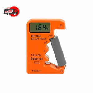 ZUFECY Tester Batteria Checker, Universale per AA AAA C D Arancione - Foto 1 di 5