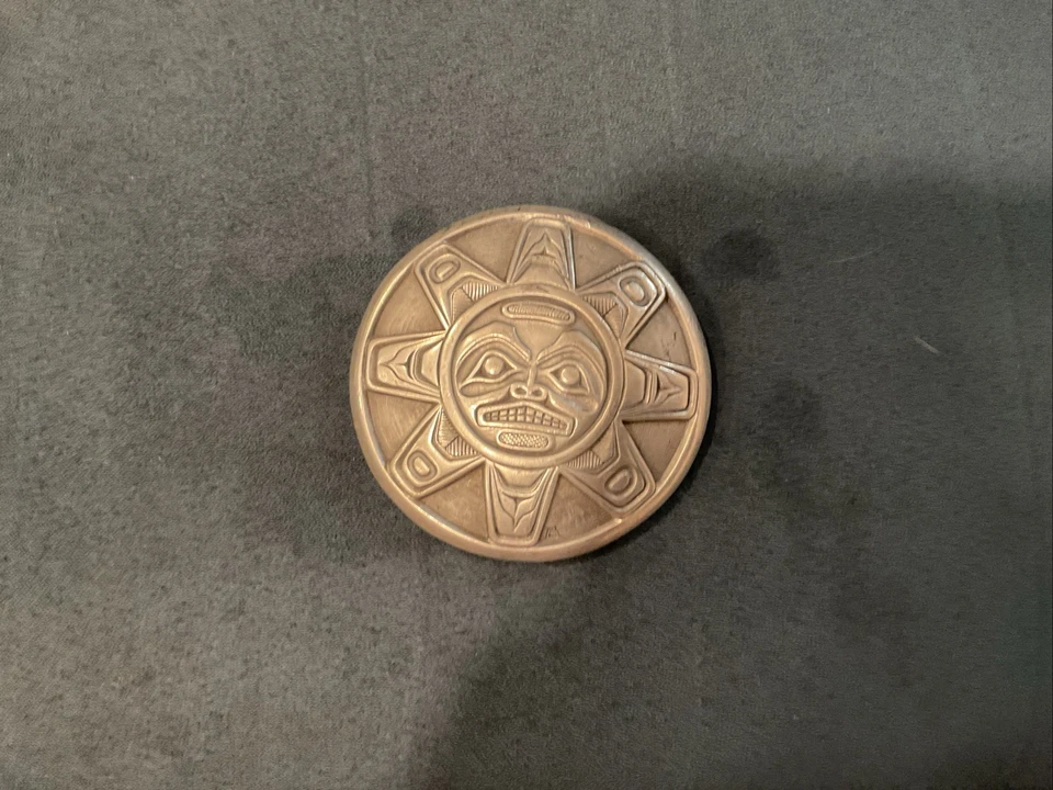 VINTAGE Paul McCartney Beatles Band Run Music Hippie Gift 70s Vtg Belt Buckle - Image 1 of 4