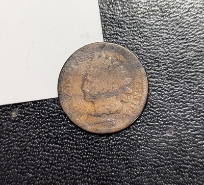 1873 Indian Head Cent Open 3 AG  - Image 1 of 2