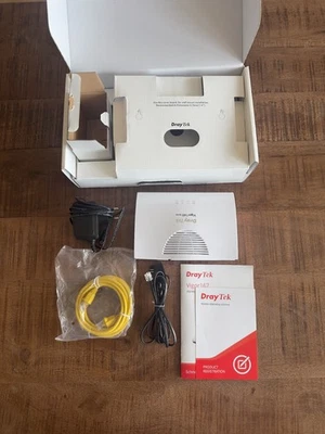 DrayTek Vigor 167 Supervectoring/VDSL2/ADSL2+ Modem inkl. Rechnung & OVP - Bild 1 von 2