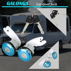 For Ford Mercury/Mazda/Truck SUV Door Lock Cylinder & Keys Set of F87Z7821990BA - Photo 1/10