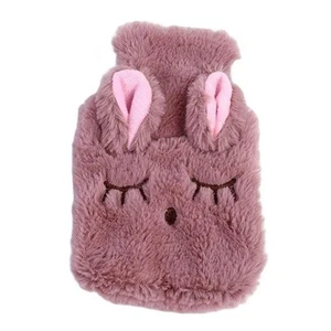 Winter Hot Water Bottle PVCPlush Shoulder Hand Warmer Heat Pack Reusable2401 - Picture 1 of 6