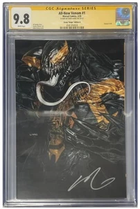 All New Venom #1 - CGC SS 9.8 - Signed By John Giang Virgin Exclusive LTD 1000 - Bild 1 von 1