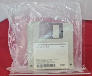 NEU! PC DOS 6.3 OEM Auf 5 x 3,5" Disketten IBM (Kein Handbuch) - Bild 1 von 2