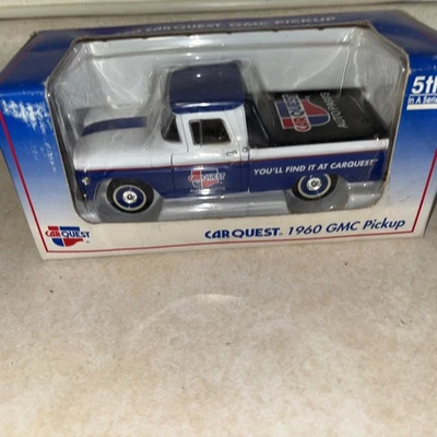 1960 GMC CARQUEST PICKUP 1/24 LIBERTY MADE BY SPEC-CAST BANK NIB W/KEY RARE HTF - Image 1 of 4