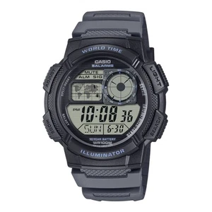 Orologio CASIO AE-1000W-8AVEF Digitale Silicone Grigio Chrono Sveglia 100mt - Foto 1 di 1