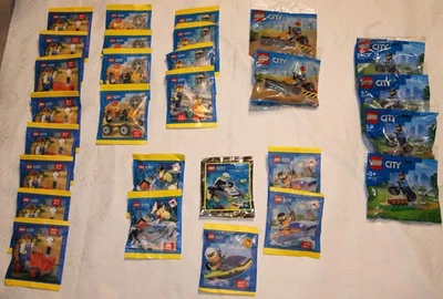 LEGO CITY KONVOLUT Nr. 2 -   28 Stück Paper/Polybags neu, originalverpackt, TOP! - Bild 1 von 4