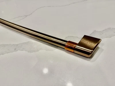 咖啡厅电器拉丝青铜抽屉手柄 WR12X32086 适用于 GE 冰箱 全新! — 第 1/4 张图片