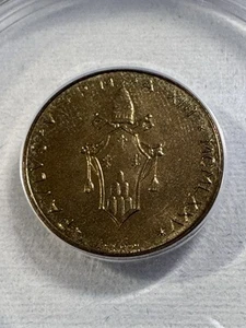 1975 Vatican City Paul VI 20 Lire Graded MS 67 by ANACS Low Mintage - Picture 1 of 8