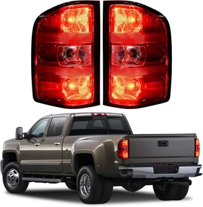 Tail Lights Assembly Compatible with 2007-2013 Chevy Silverado 2007-2013, red  - Picture 1 of 9