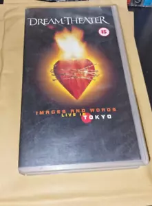 DREAM THEATER-IMAGES AND WORDS LIVE IN TOKYO VHS - Imagen 1 de 4