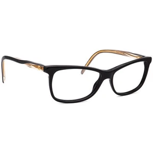 Gucci Brille GG 3643 0WM glänzend schwarz/taupe quadratischer Rahmen Italien 52[]14 140 - Bild 1 von 6