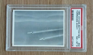 1964 Voyage To The Bottom Of The Sea Card 32 TORPEDOES AWAY. GRADE 08 - Picture 1 of 2